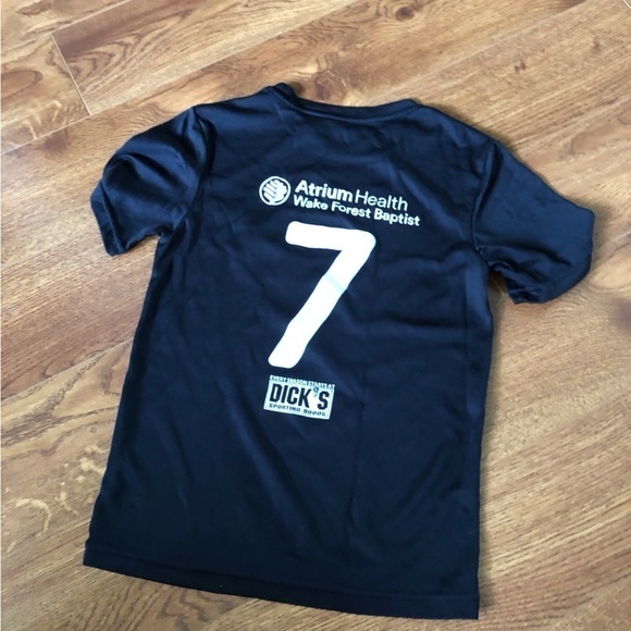 The YMCA Athletic short sleeve top in size S - Picture 3 of 3